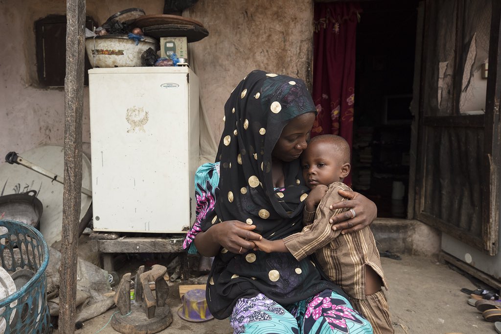 Nigeria mother child. Photo: Dominic Chavez / Global Financing Facility