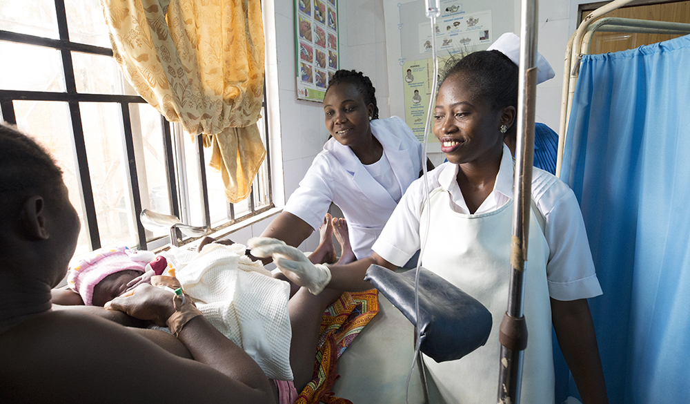 Nigeria health facility. Photo: Dominic Chavez / Global Financing Facility