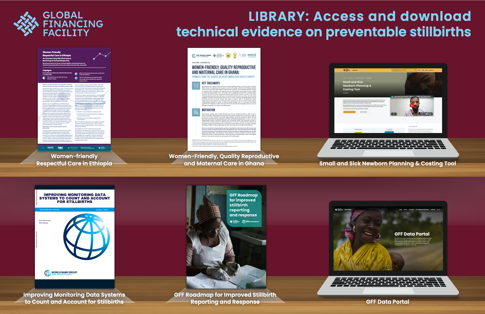 GFF resources library interactive graphic