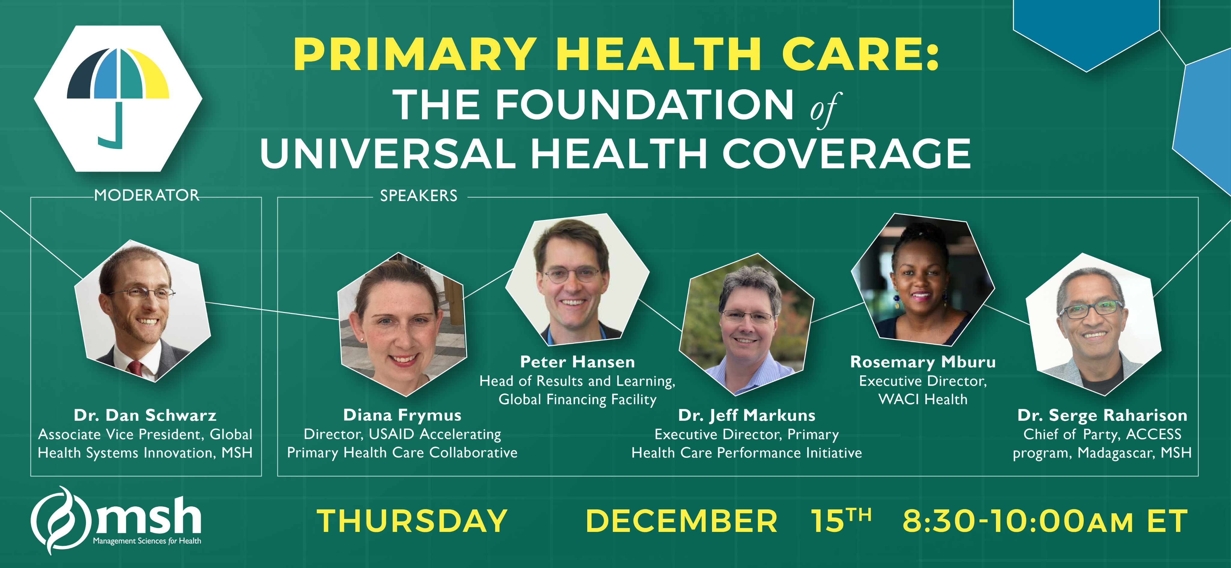 Primary Health Care: The Foundation of Universal Health Coverage
