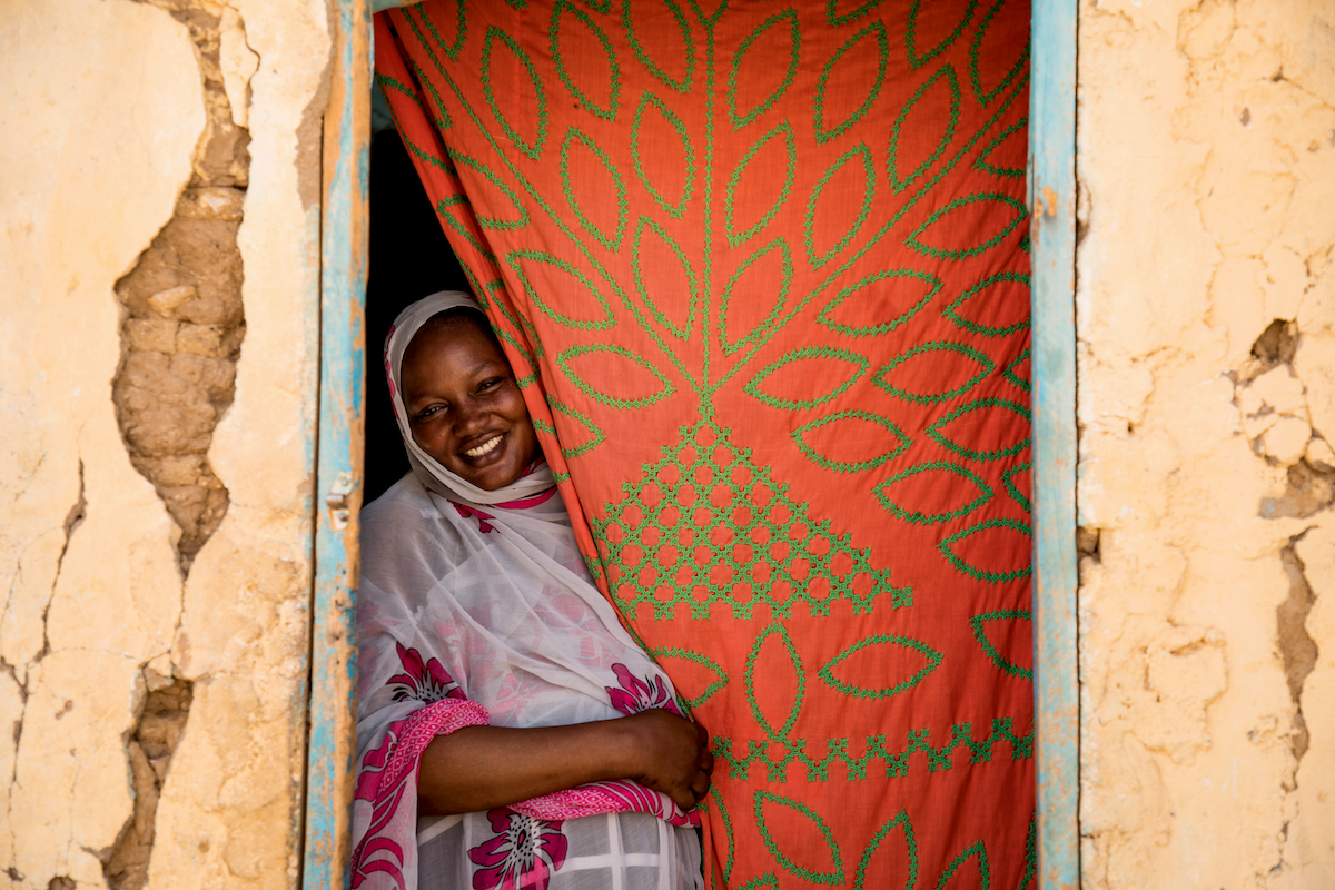 Expectant mother in Mauritania. © 2019 Vincent Tremeau / World Bank 