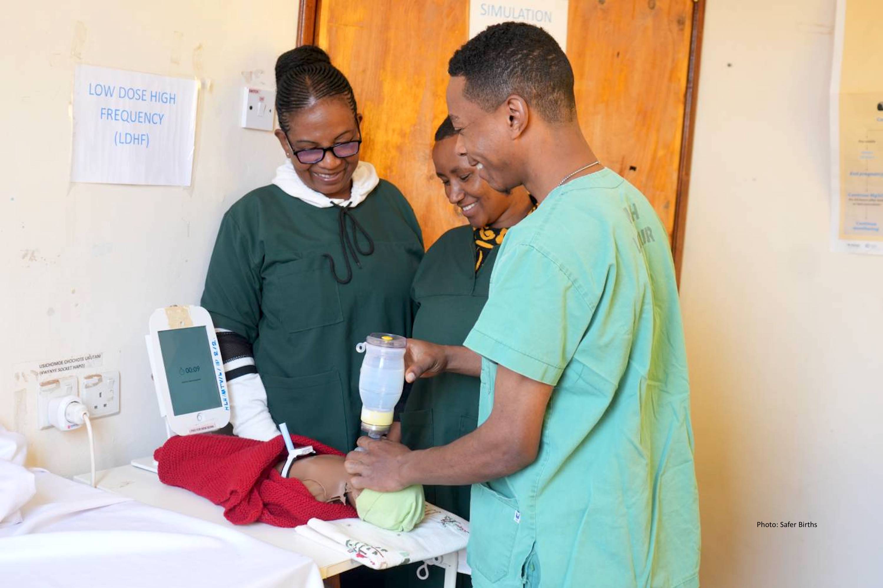 SBBC Tanzania; training of health workers